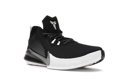 Nike Mamba Fury Black White Smoke Grey