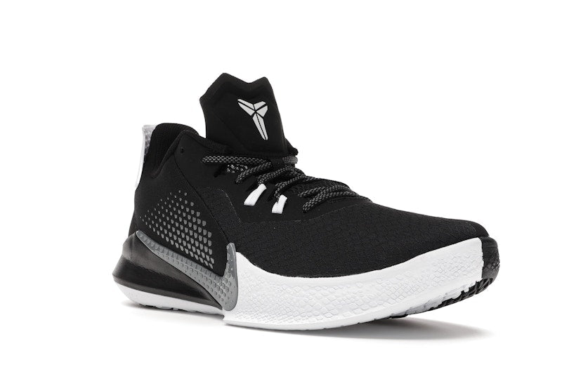 Nike Mamba Fury Black White Smoke Grey