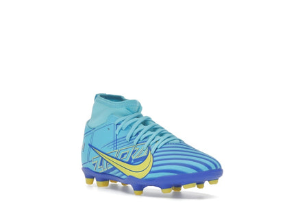 Nike Mercurial Superfly 9 Club KM FG/MG Baltic Blue White (GS)