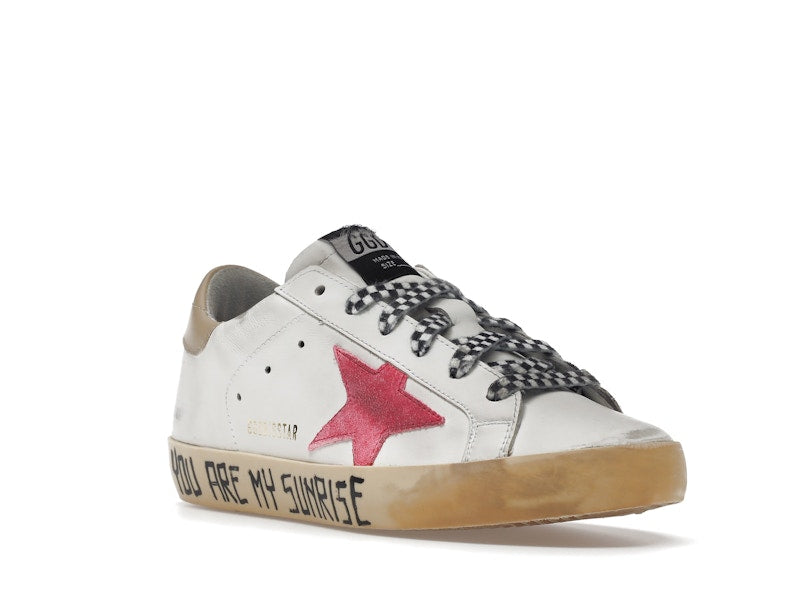 Golden Goose Super-Star You Are My Sunrise White Red (Women's)