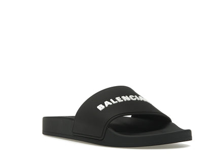 Balenciaga Pool Slide Black White (Women's)