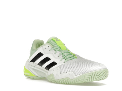 adidas Barricade 13 Cloud White Core Black Semi Green Spark