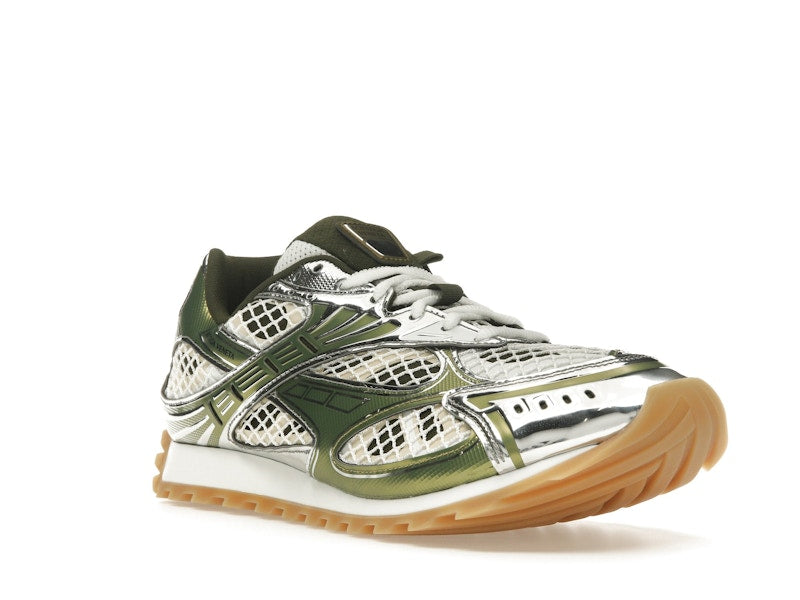 Bottega Veneta Orbit Mud White