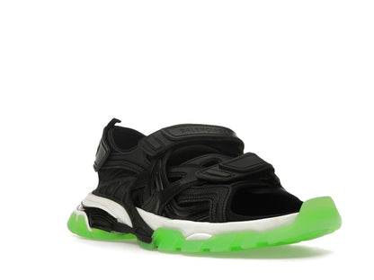 Balenciaga Track Sandal Black White Green