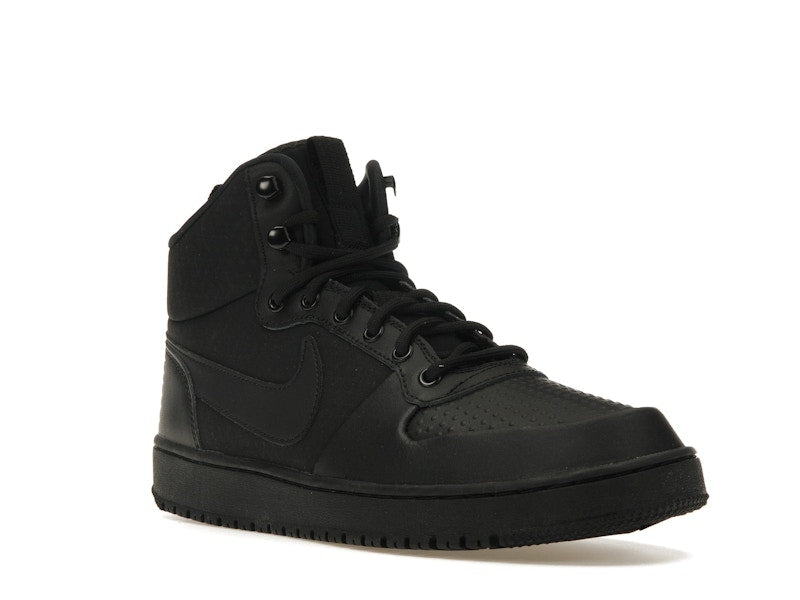 Nike Court Borough Mid Winter Triple Black