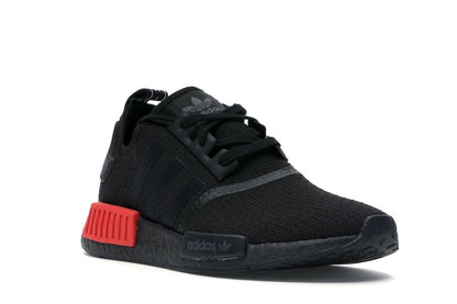 adidas NMD R1 Core Black Lush Red