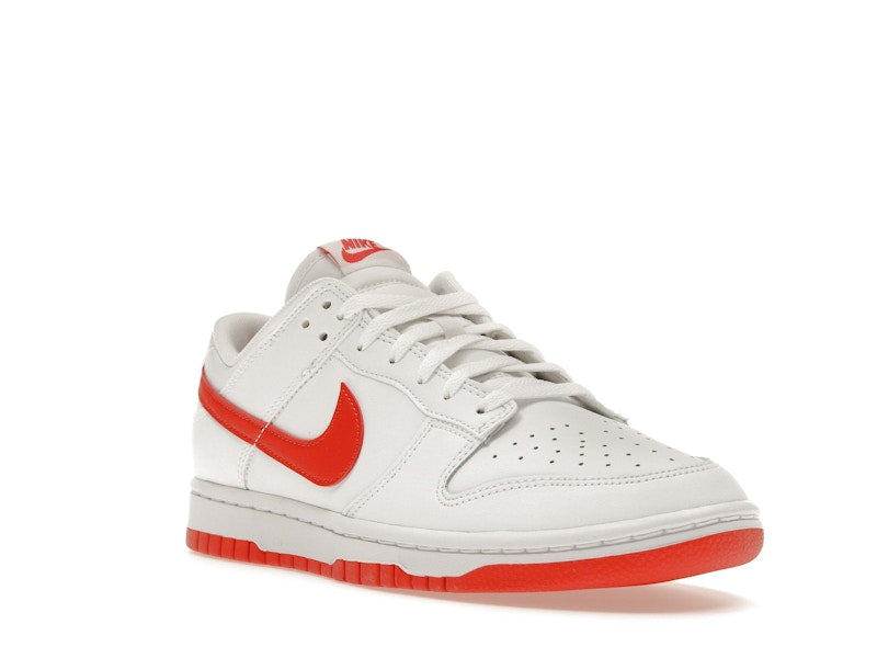 Nike Dunk Low Retro White Picante Red