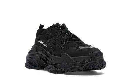Balenciaga Triple S Triple Black (2018) Reissue Nondistressed (Women's)