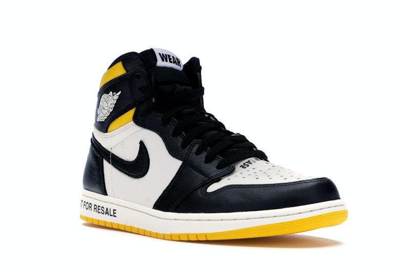 Jordan 1 Retro High Not for Resale Varsity Maize