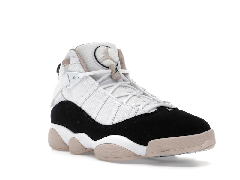 Jordan 6 Rings White Fossil Stone Black