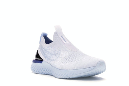 Nike Epic Phantom React Flyknit White Hydrogen Blue (Women's)