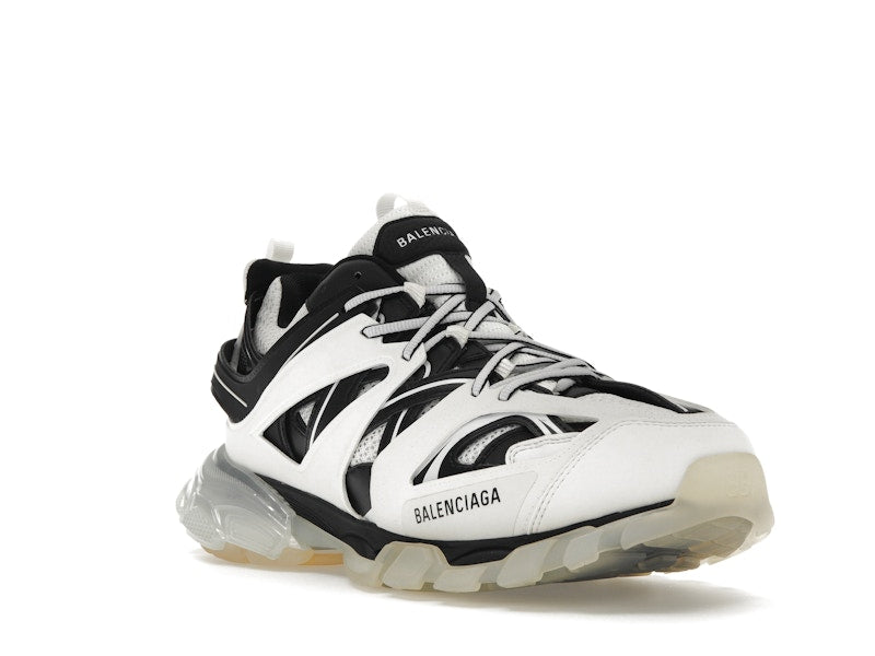 Balenciaga Track Clear Sole White Black