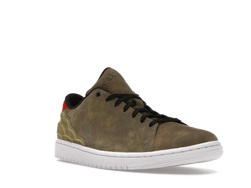 Jordan 1 Centre Court Oil Green