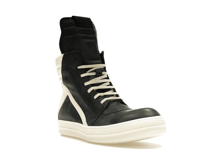 Rick Owens Lido Geobasket Black Milk