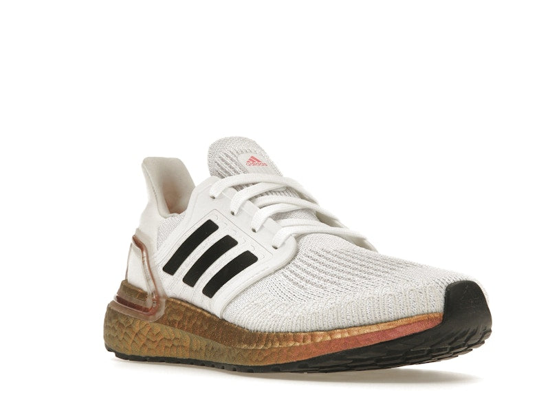 adidas Ultra Boost 20 White Signal Pink (Women's)