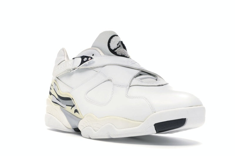 Jordan 8 Retro Low White Metallic Silver