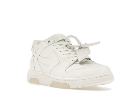 OFF-WHITE Out Of Office OOO Low Tops Triple White