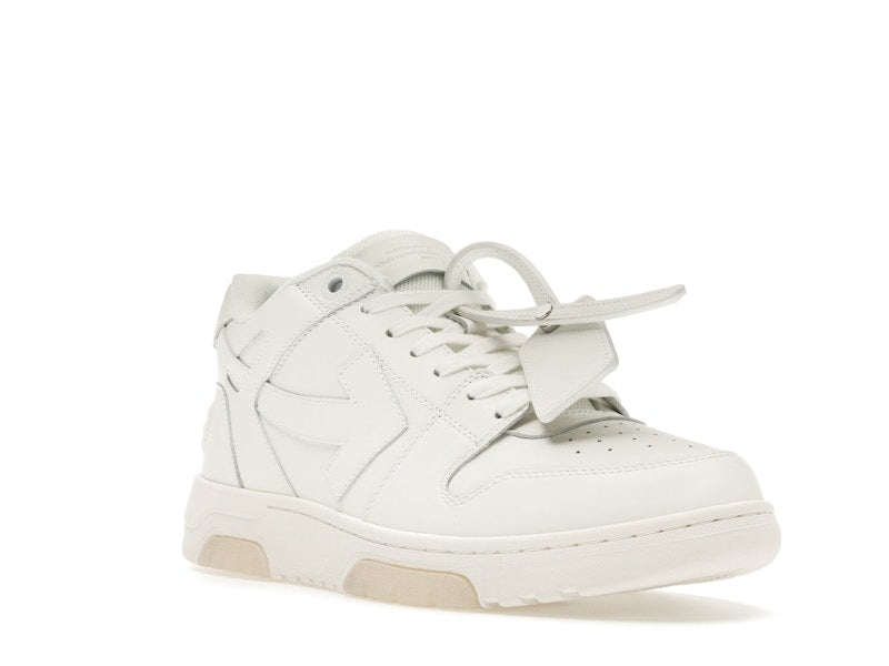 OFF-WHITE Out Of Office OOO Low Tops Triple White