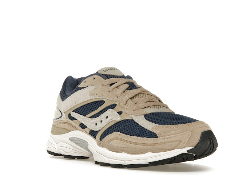 Saucony ProGrid Omni 9 Premium Beige Navy Blue