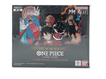 Bandai One Piece Emperors In The New World Hobby Box (OP-09)