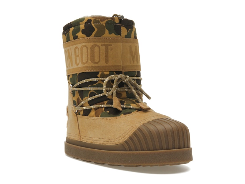 Moncler Shedir Snow Boots Palm Angels Camo