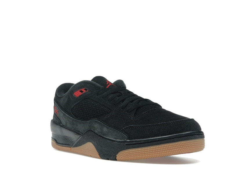 Jordan Flight Court Black Red
