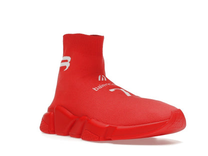 Balenciaga Speed Soccer Runner Intense Red White