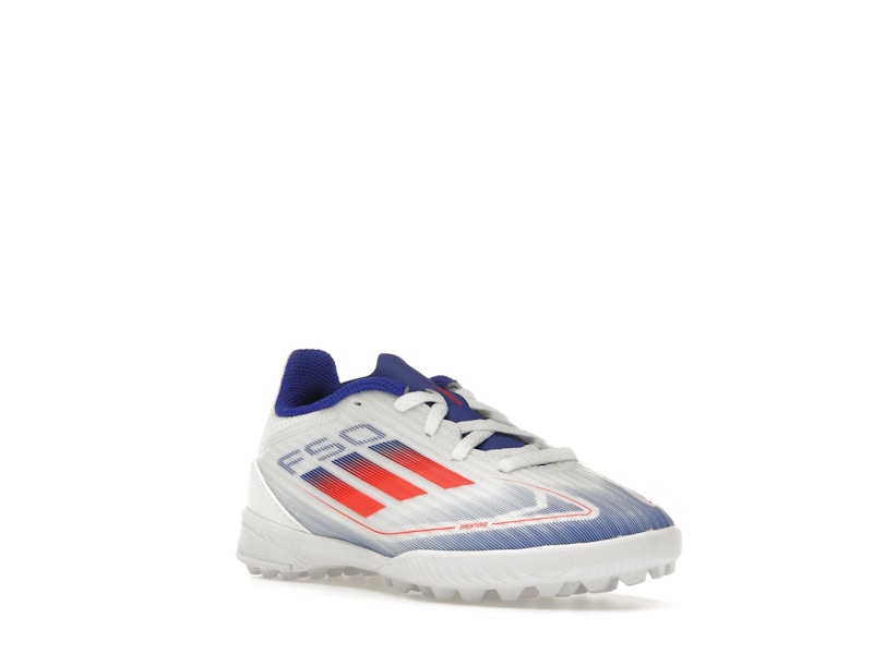 adidas F50 League Turf Cloud White Solar Red Lucid Blue (GS)