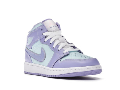 Jordan 1 Mid Purple Aqua (GS)