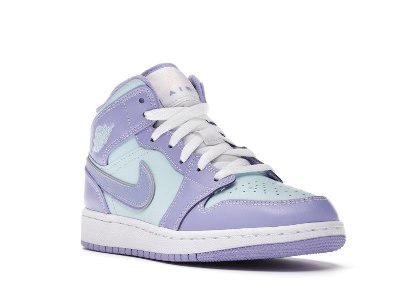 Jordan 1 Mid Purple Aqua (GS)