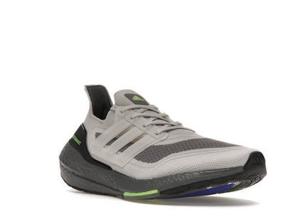 adidas Ultra Boost 21 Metal Grey Signal Green