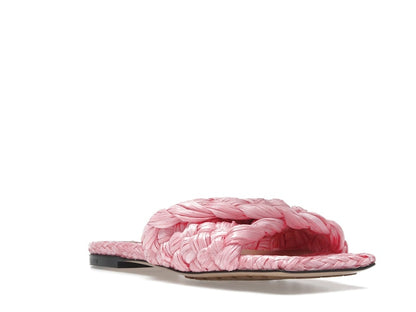 Bottega Veneta Raffia Stretch Flat Sandals Blossom (Women's)
