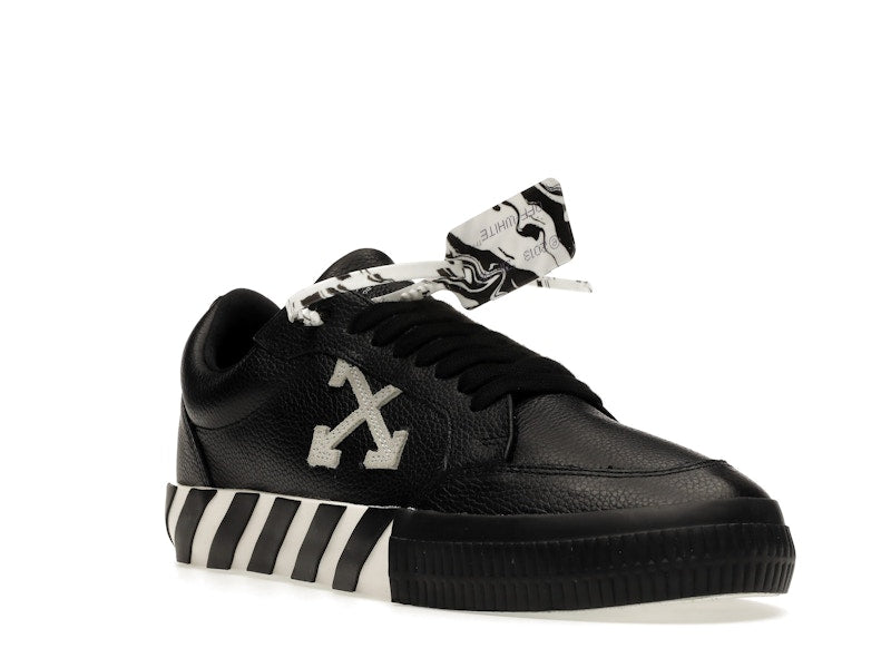 OFF-WHITE Vulc Low Leather Black White FW21