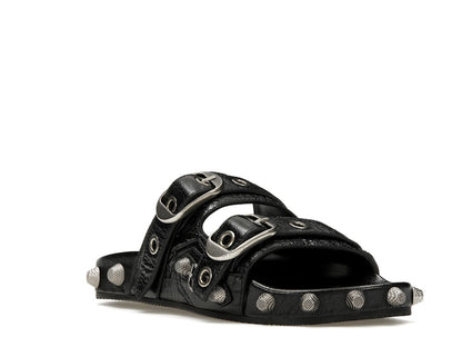 Balenciaga Cagole Sandals Black