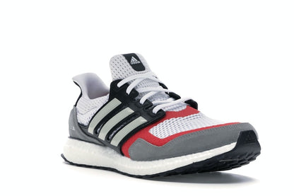 adidas Ultra Boost S&L White Grey Scarlet