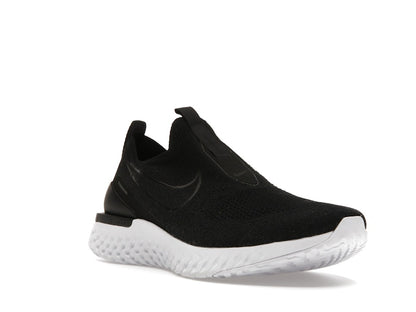 Nike Epic Phantom React Flyknit Black White