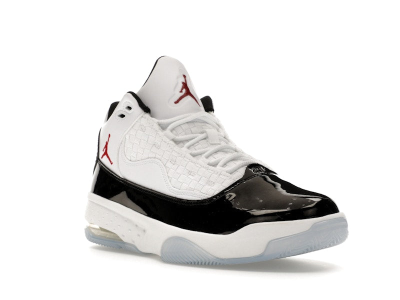 Jordan Max Aura 2 White Black Gym Red