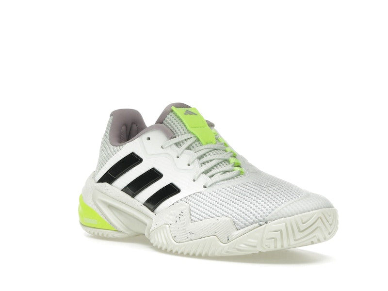adidas Barricade 13 Cloud White Core Black Crystal Jade (Women's)