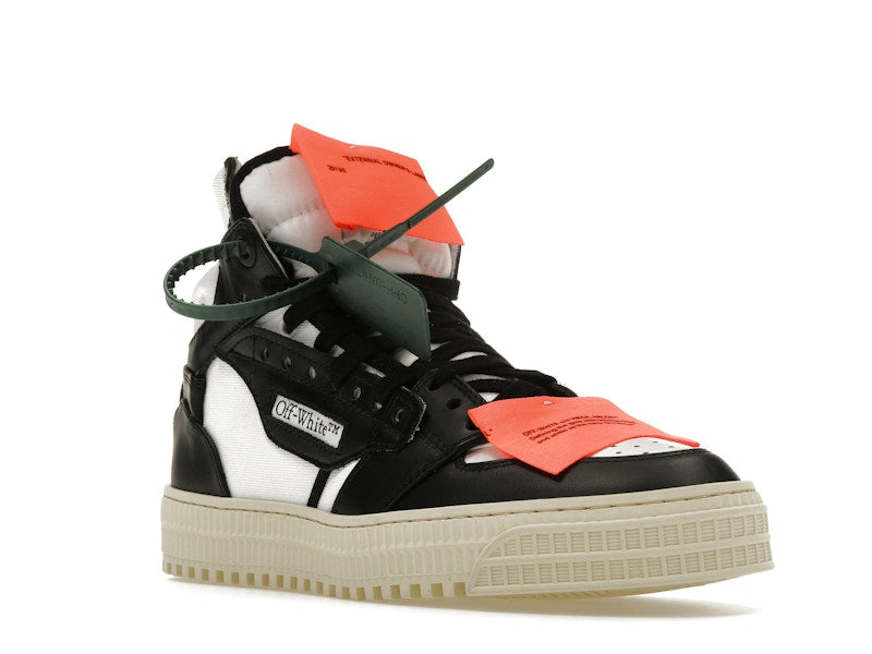 OFF-WHITE Off Court 3.0 Leather Canvas Black White