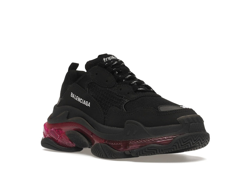 Balenciaga Triple S Clear Sole Neon Pink (Women's)