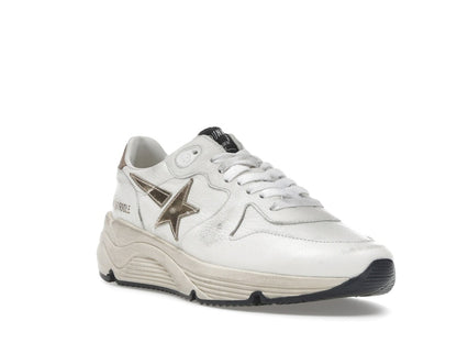 Golden Goose Running Sole White Gold (Women's)