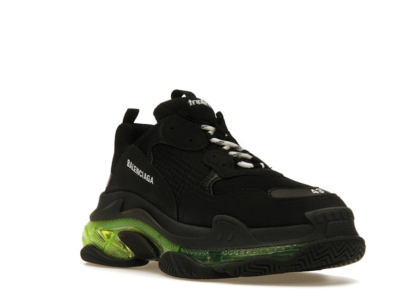 Balenciaga Triple S Black Yellow Fluo