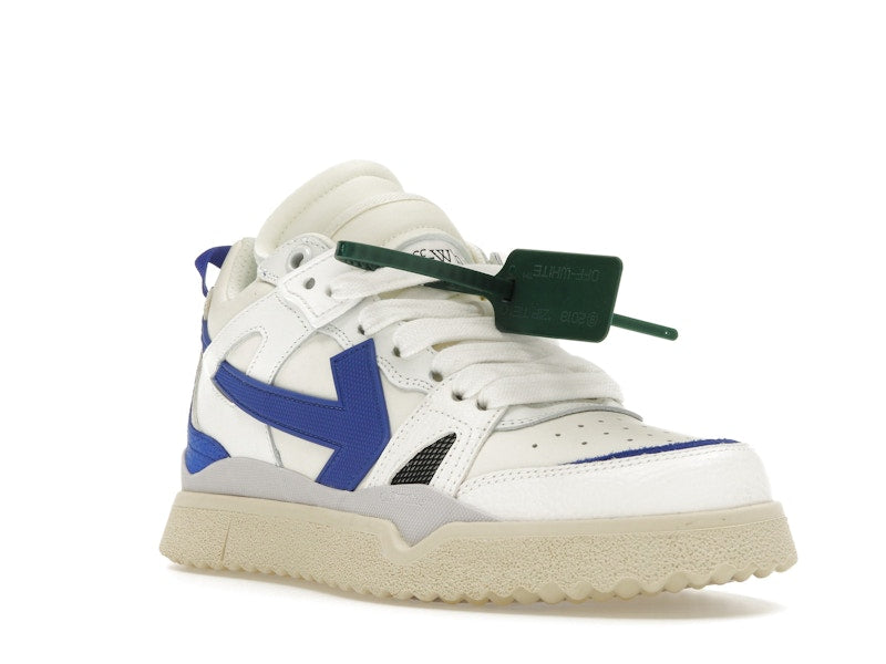OFF-WHITE Sponge Mid Top White Blue