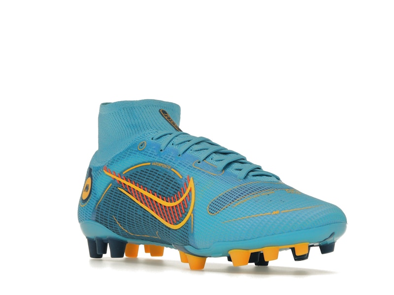 Nike Mercurial Superfly 8 Elite AG Chlorine Blue Laser Orange