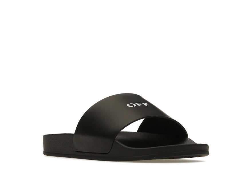 OFF-WHITE Pool Slides Black White (Women's) (SS22)