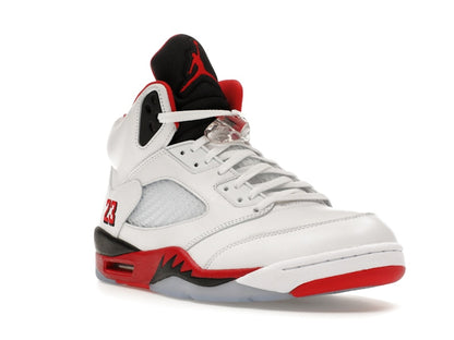 Jordan 5 Retro Fire Red Black Tongue (2025)