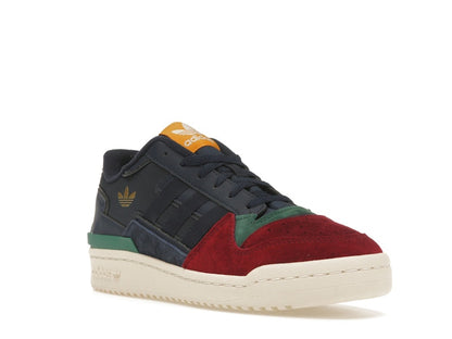 adidas Forum Exhibit Low 2.0 Collegiate Navy Burgundy Green