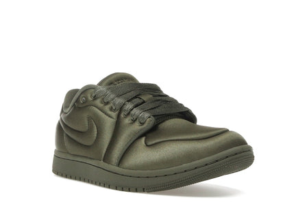 Jordan 1 Low Method of Make Satin Medium Olive (Women's)
