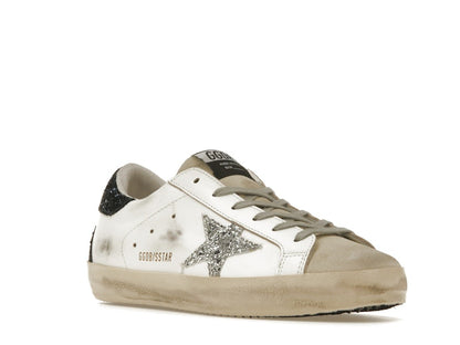 Golden Goose Super-Star White Blue Glitter (Women's)