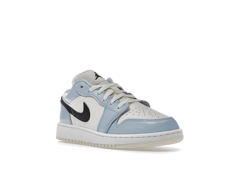 Jordan 1 Low Ice Blue Black (GS)